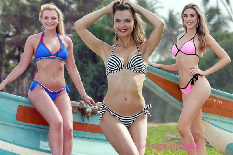 Miss England 2017 contestants slay the Bikini Round in Sri Lanka
